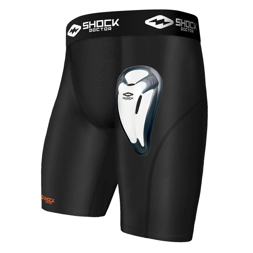 Shock Doctor Core Compression Shorts with Bio-Flex Cup
