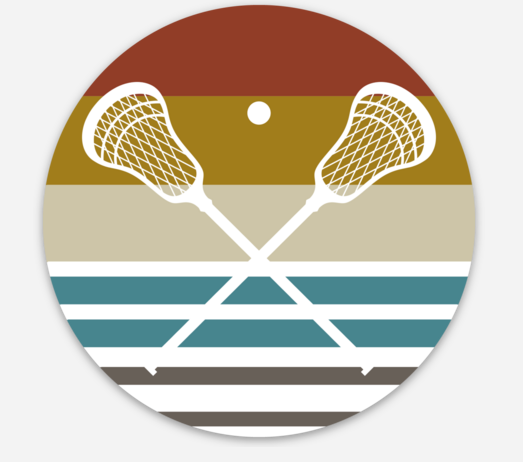 TWL Lax Sunset Sticker