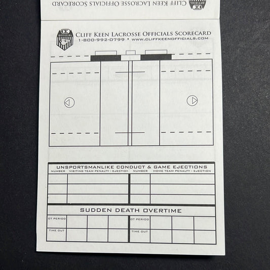 TWL Lacrosse Game Card