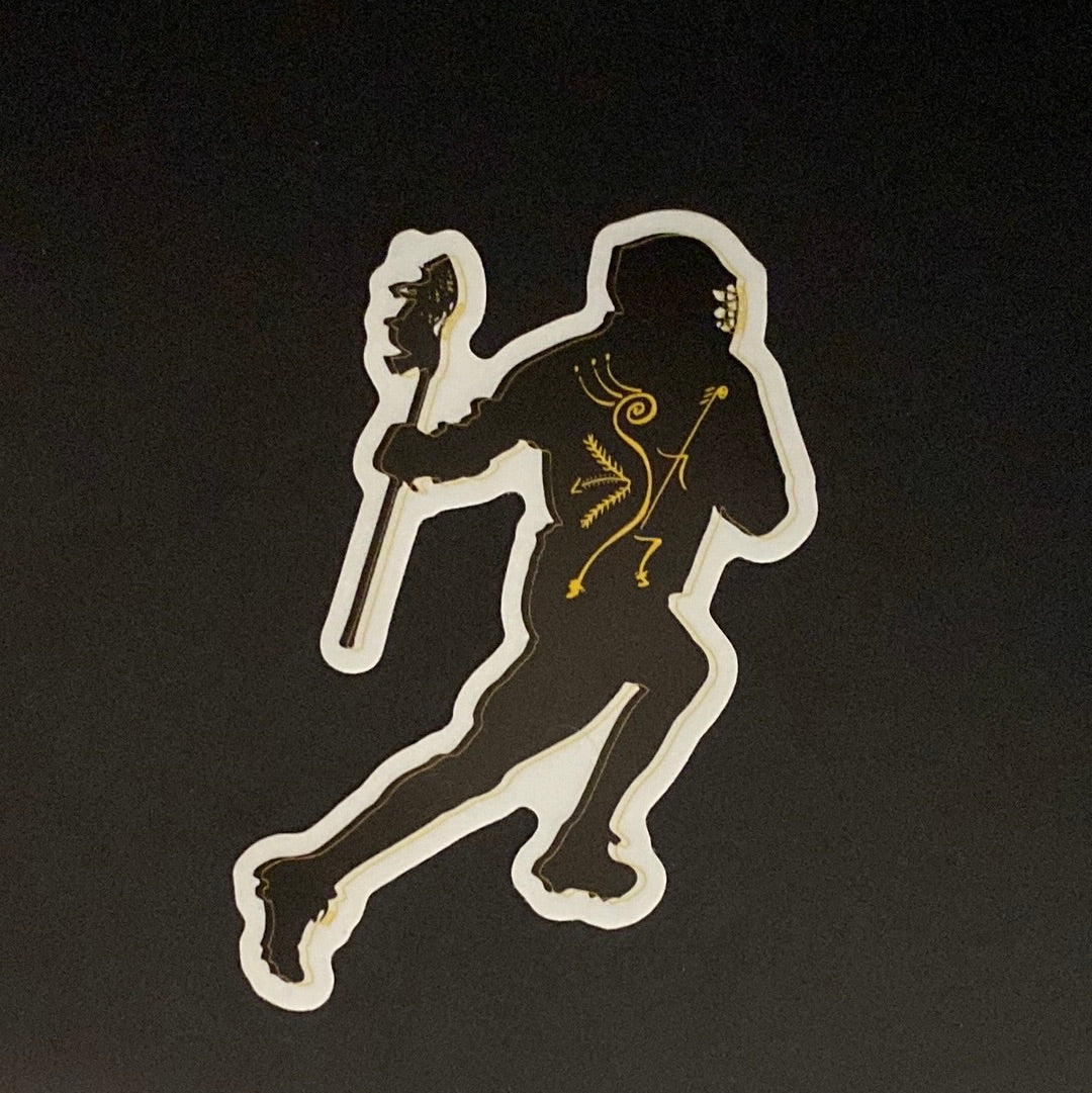 TWL LAX Bro Flag Stickers