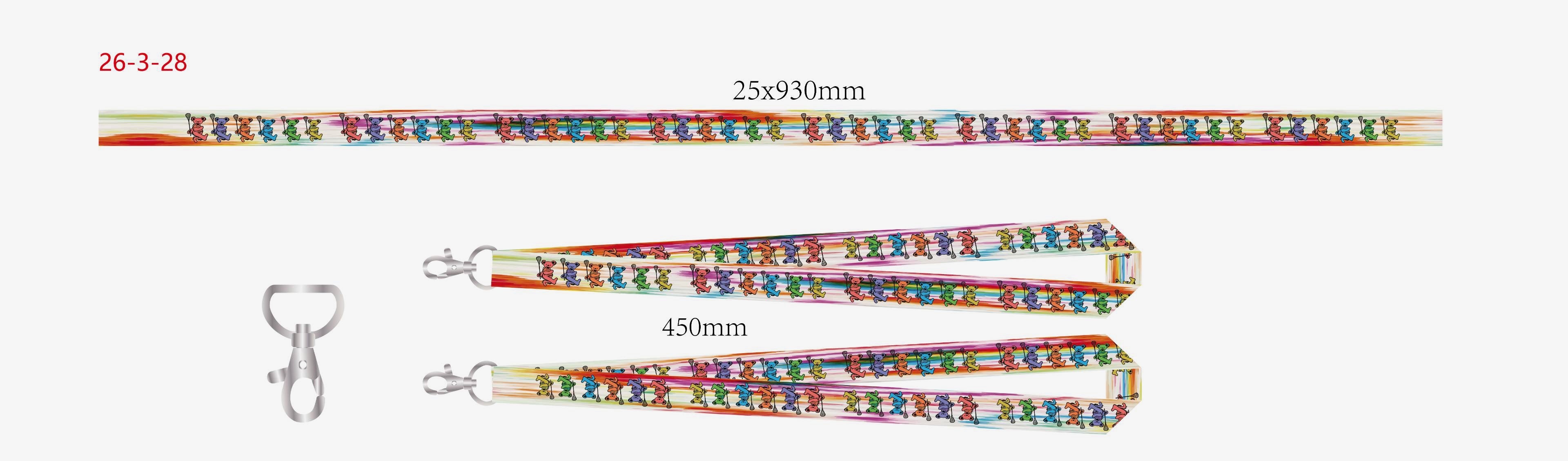 TWL Dancing Lax Bears Lanyard