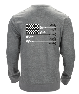 Adrenaline Stick Flag Crewneck Sweatshirt