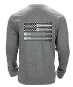 Adrenaline Stick Flag Crewneck Sweatshirt