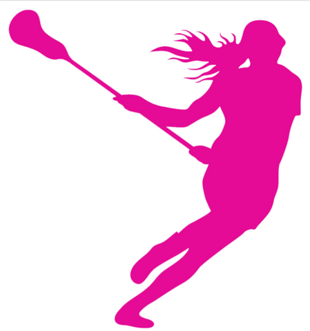 TWL Lax Chick Sticker