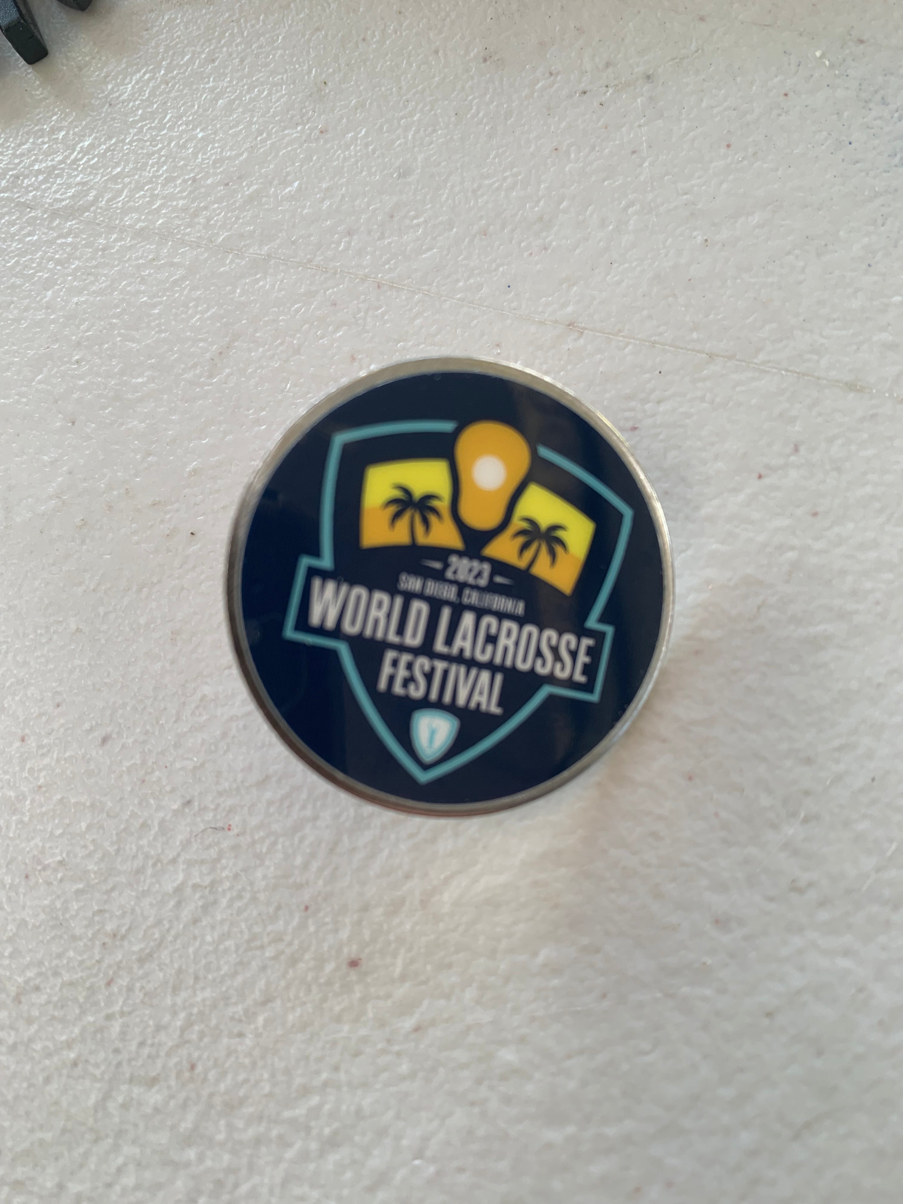 World Lacrosse Festival Pin