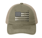 TWL Lacrosse Stick USA Flag Hat