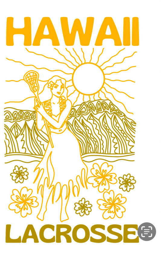 TWL HILAX Hula Girl Sticker