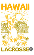 TWL HILAX Hula Girl Sticker