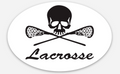TWL Skull Lacrosse Sticker