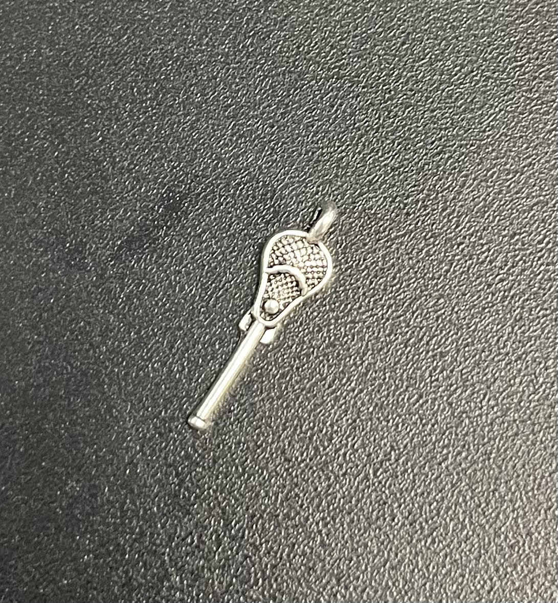 TWL Boys Lacrosse Stick Necklace Charm