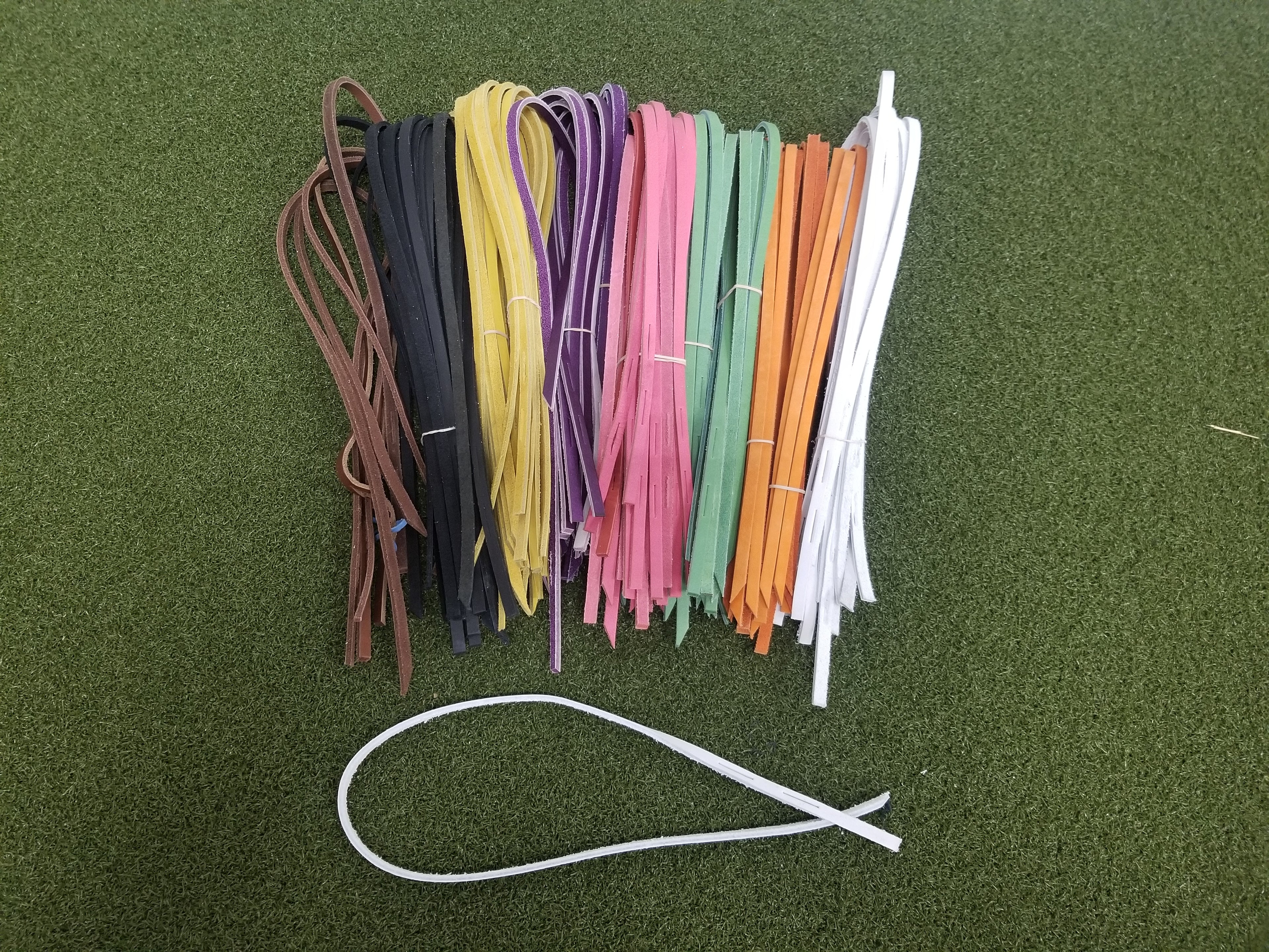 TWL Stringing Leathers