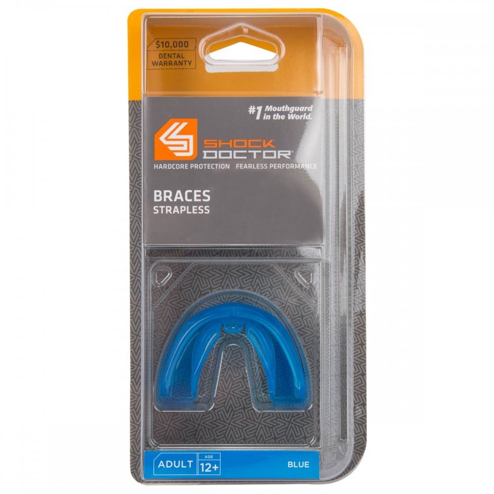 Shock Doctor Braces Mouthguard Strapless