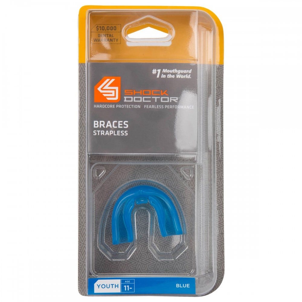 Shock Doctor Braces Mouthguard Strapless