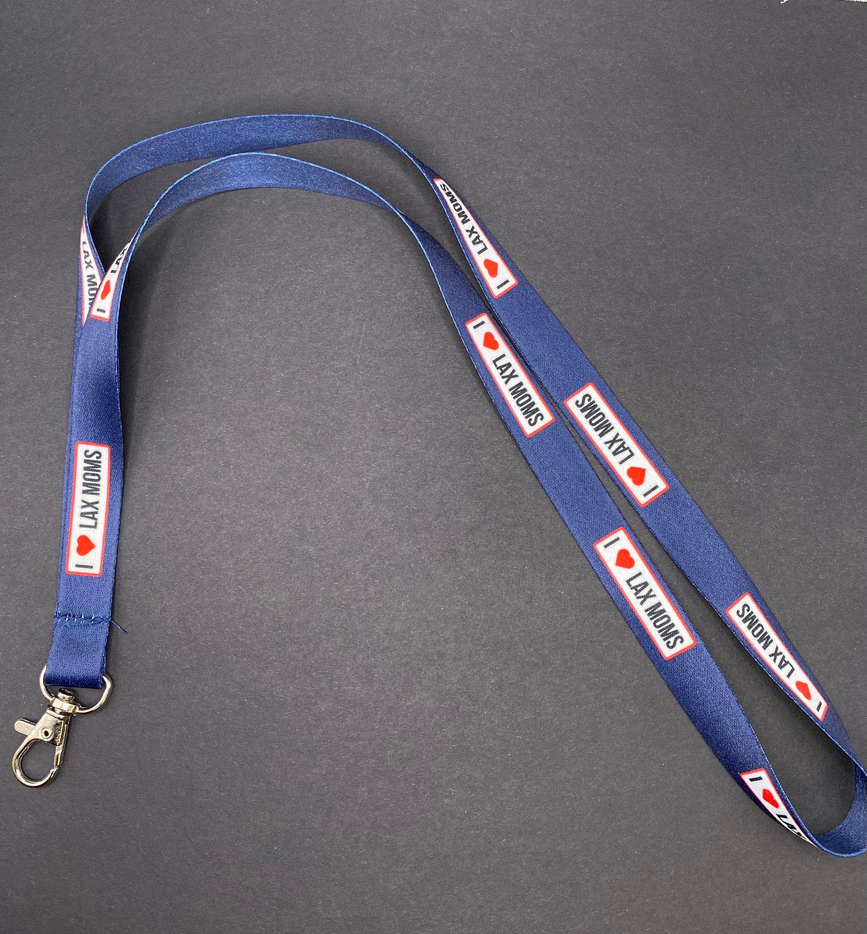 TWL I Heart Lax Moms Lanyard