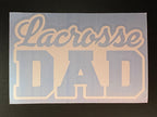 TWL Lax Dad Decals
