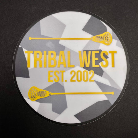 Tribal West Snow Camo Stickers
