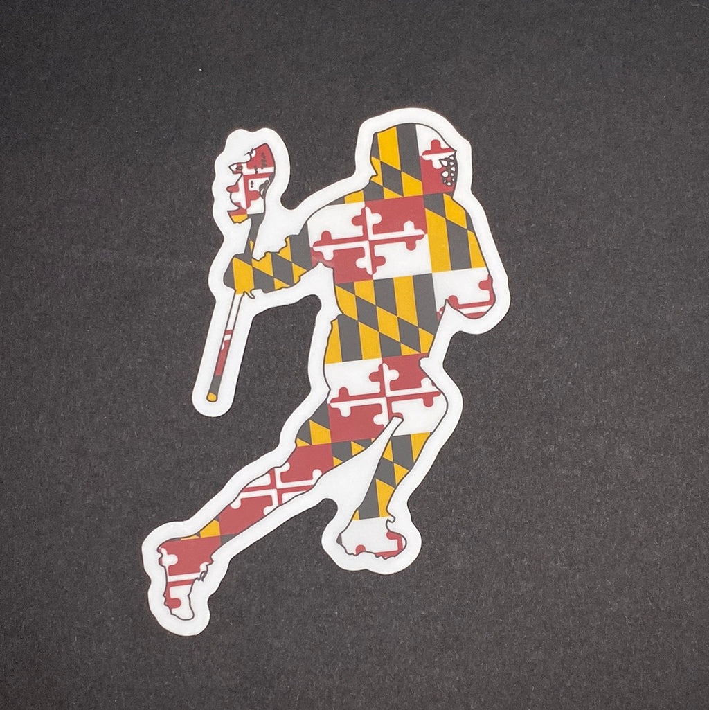 TWL LAX Bro Flag Stickers