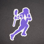 TWL LAX Bro Flag Stickers