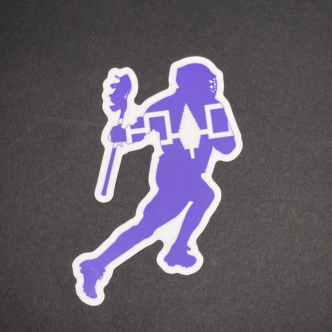 TWL LAX Bro Flag Stickers