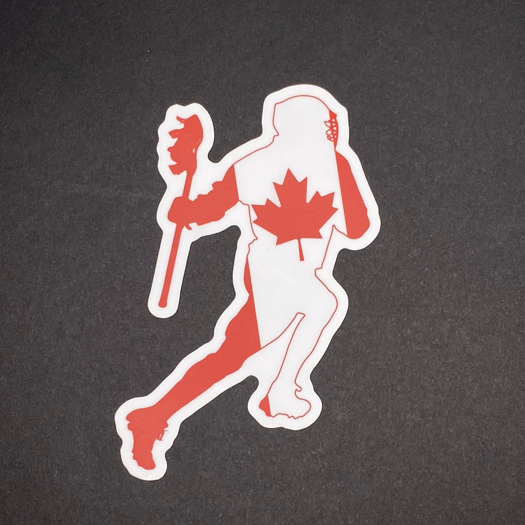 TWL LAX Bro Flag Stickers