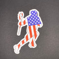 TWL LAX Bro Flag Stickers