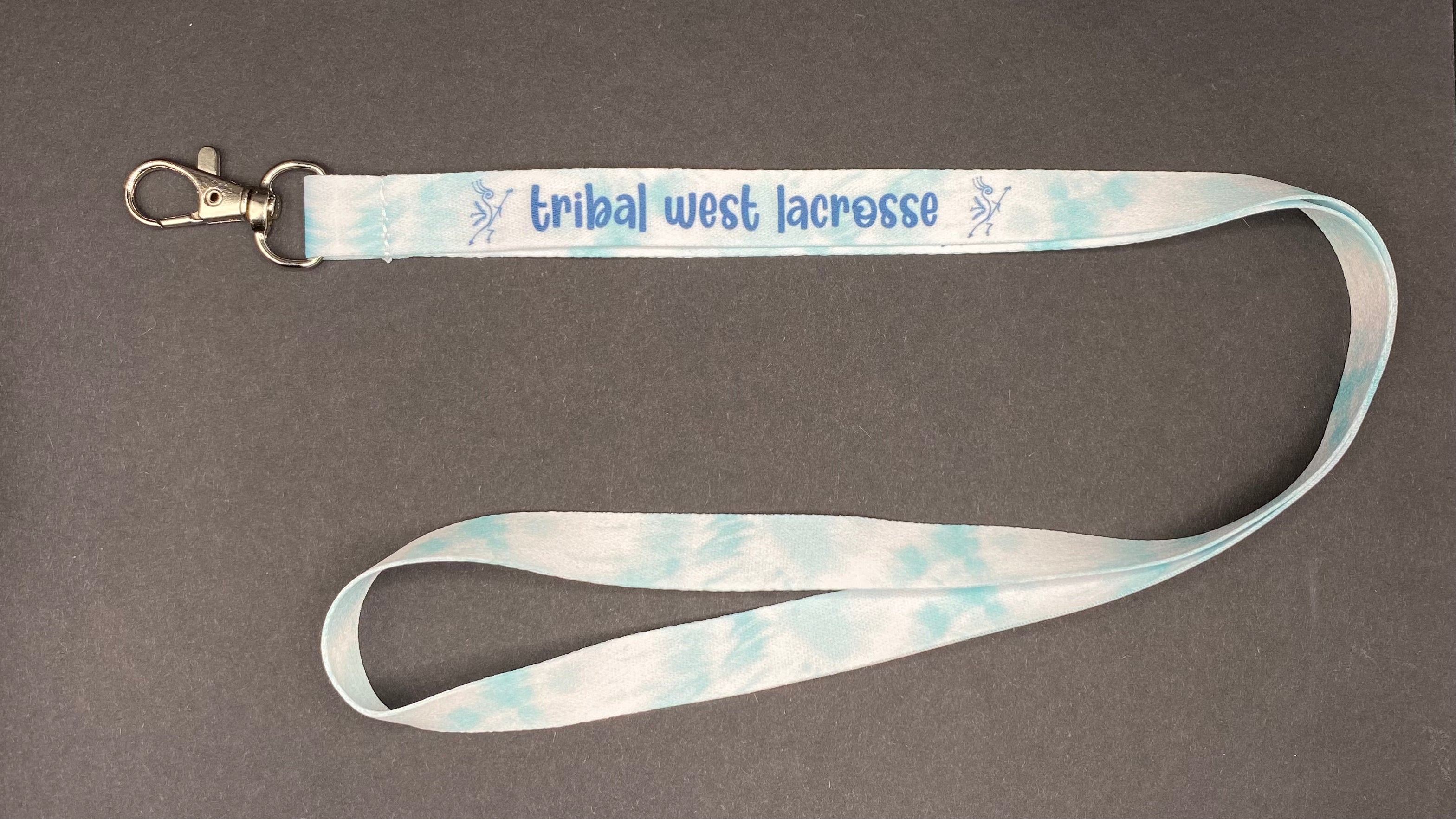 TWL Blue Tie Dye Lanyard
